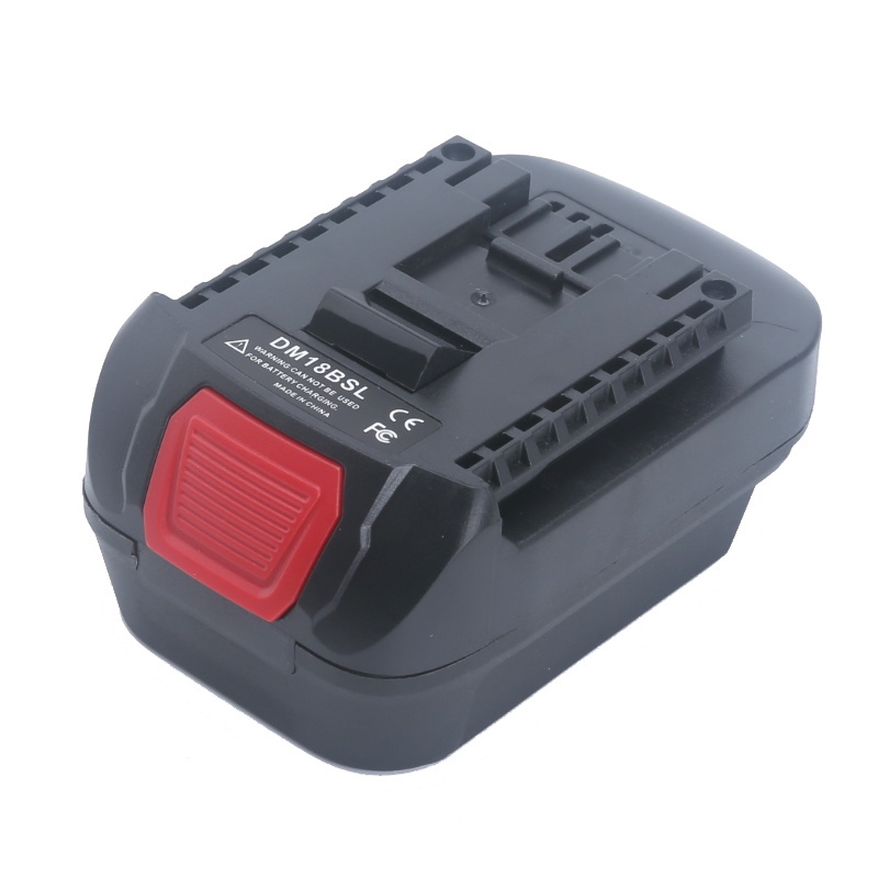 Amazz - ส่งจาก กทม. DM18BSL Adaptor แปลงแบตเตอรี่ Dewalt  Milwaukees 18v To Bosch 18v