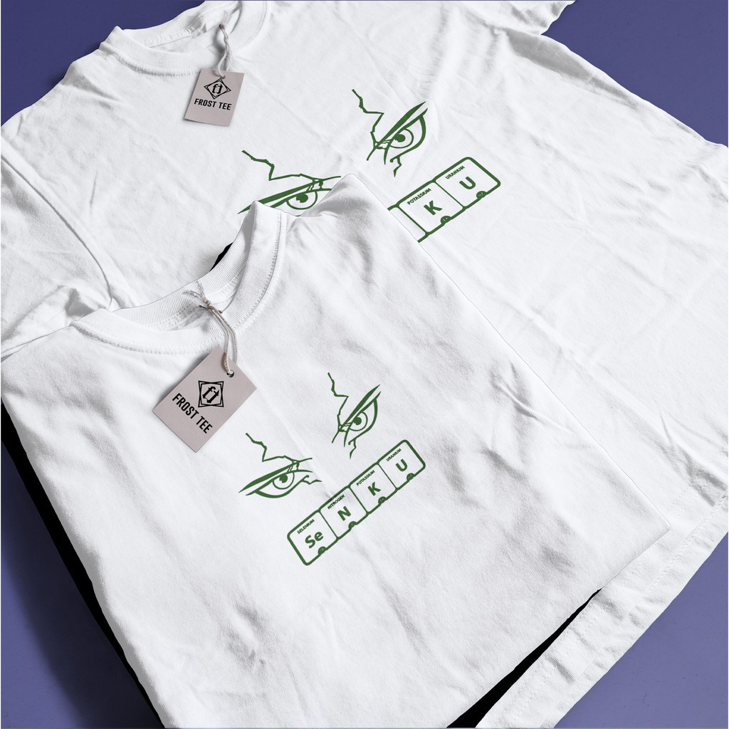 มีหลายสี DR STONE SENKU EYES Shirt | FROST TEE_09