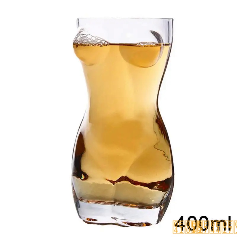 !! # @Shot Glasses Body Shape Glass For Vine Whisky Multipurpose Unique Style Beer Mugs For Bar Bach