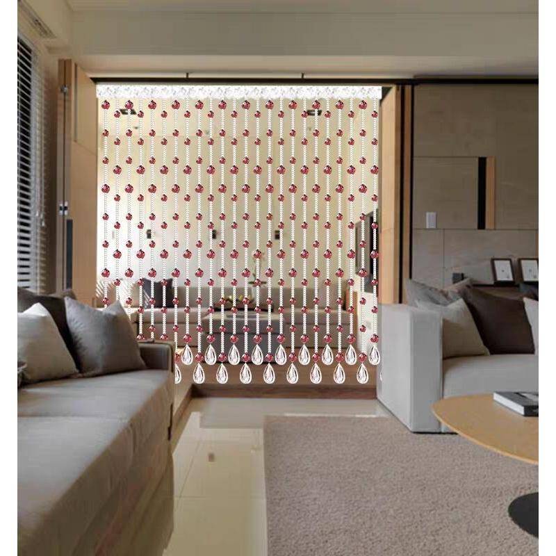 แนะนำ ผ้าม่าน ผ้าม่านลูกปัดคริสตัล เสริมฮวงจุ้ย สําหรับตกแต่งประตูห้องนอน ทางเข้า ราคาพิเศษ มีเก็บเงินปลายทาง