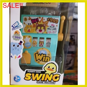 พร้อมจัดส่ง ตู้สล็อตของเล่น  ตู้แมชชีน slot swing game machine ของเล่น