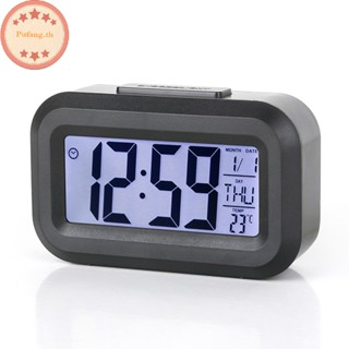 Pufang al นาฬิกาปลุกดิจิทัลอิเล็กทรอนิกส์ หน้าจอดิจิทัล แสดง…