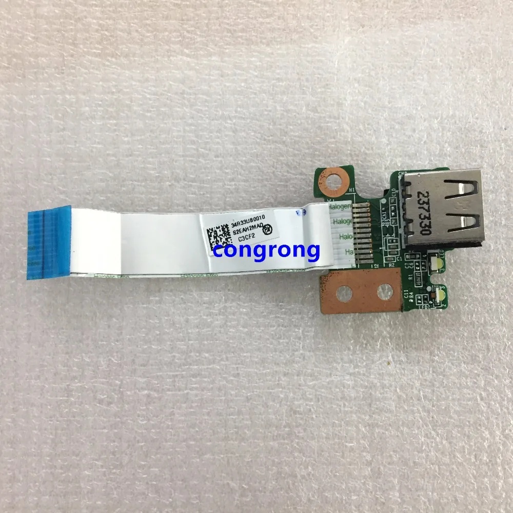 บอร์ด USB พร้อมสายเคเบิลยืดหยุ่น สําหรับ HP Pavilion G6 G4 G4-2000 G6-2000 PC PN DAR33TB16C0 34R33UB0020