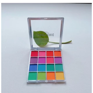 พาเลตต์อายแชโดว์ 16สี เนื้อแมตต์ แวววาว หลายสี ติดทนนาน กันน้ํา สีสันสดใส