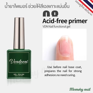 Vendeeni Base/Top/Structure Gel/Matte Top/PH Bond/PRIMER/Builder Gel/Foil Glue ขวดใหญ่ 15ml.