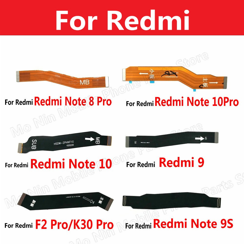 & ใหม่เมนบอร์ดหลัก Flex สําหรับ Xiaomi Redmi 9 9A 9C 6 6A 8A หมายเหตุ 10 8 7 6 Pro 5 5A F2 Pro K30 Pro Flex Logic Board & SSMZ