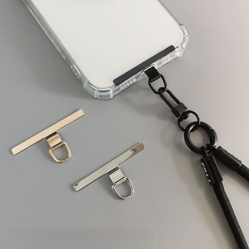 [PYDM] ปะเก็นตะขอโลหะ เชื่อมต่อโทรศัพท์มือถือ ระดับไฮเอนด์ ทนทาน พร้อมสายคล้อง