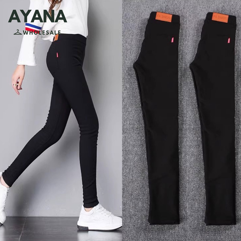 กางเกงยีนส์ ทรงสลิม สีดำ ทรงสวยมาก ใส่สบาย ใส่ทำงานได้