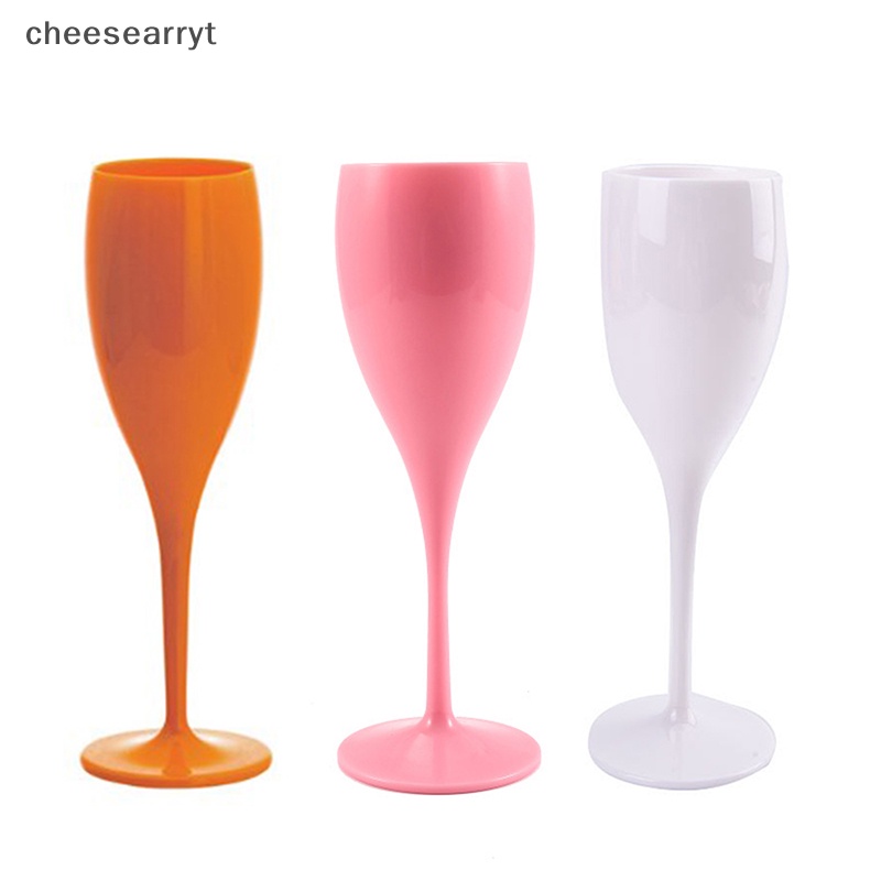 แก้วแชมเปญ พลาสติก ปลอดภัย สีขาว สําหรับใส่เครื่องดื่ม เบียร์ วิสกี้ แชมเปญ