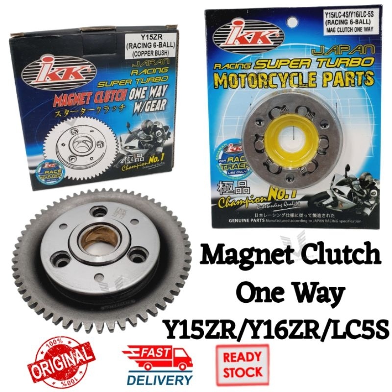 Y15ZR Y16ZR FZ150I LC135 5S IKK RACING MAGNET CLUTCH หนึ่งทางพร้อมเกียร์ IKK RACING