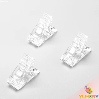 Yumory ตัวหนีบเล็บ ต่อโพลี่เจล ที่กดกาวเจล คลิปหนีบเล็บ Nail Kits