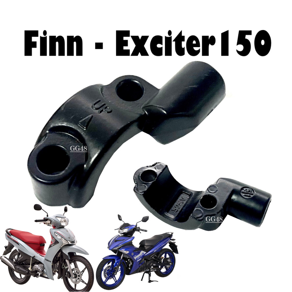 หูกระจก ข้างขวา ยามาฮ่า Yamaha Finn, Finn115i, Exciter150 หูกระจกมอเตอร์ไซค์ ปะกับหูกระจก SF