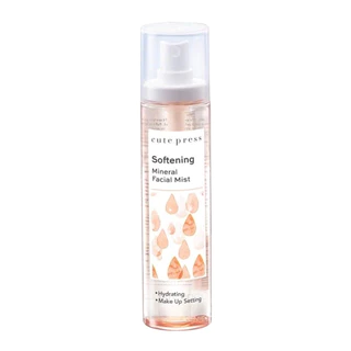 ** 1 ขวด **Cute Press Mineral facial mist 100g. คิวท์เพรส สเปรย์น้ำแร่ 3 สูตร