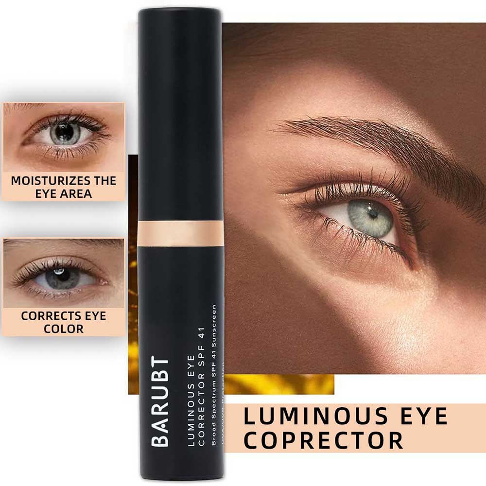 BARUBT Luminous Eye Corrector SPF 41, Under Eye Color Corrector for Dark Circles