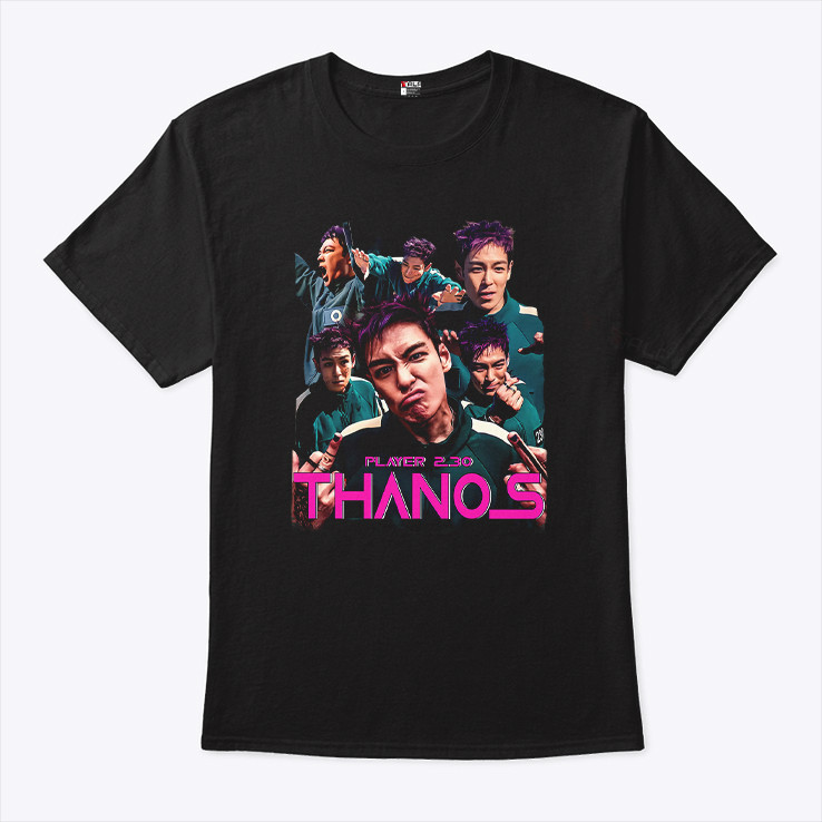 HOT SALE เสื้อยืด Choi Seung-hyun Player 230 Thanos Squid Game Season 2