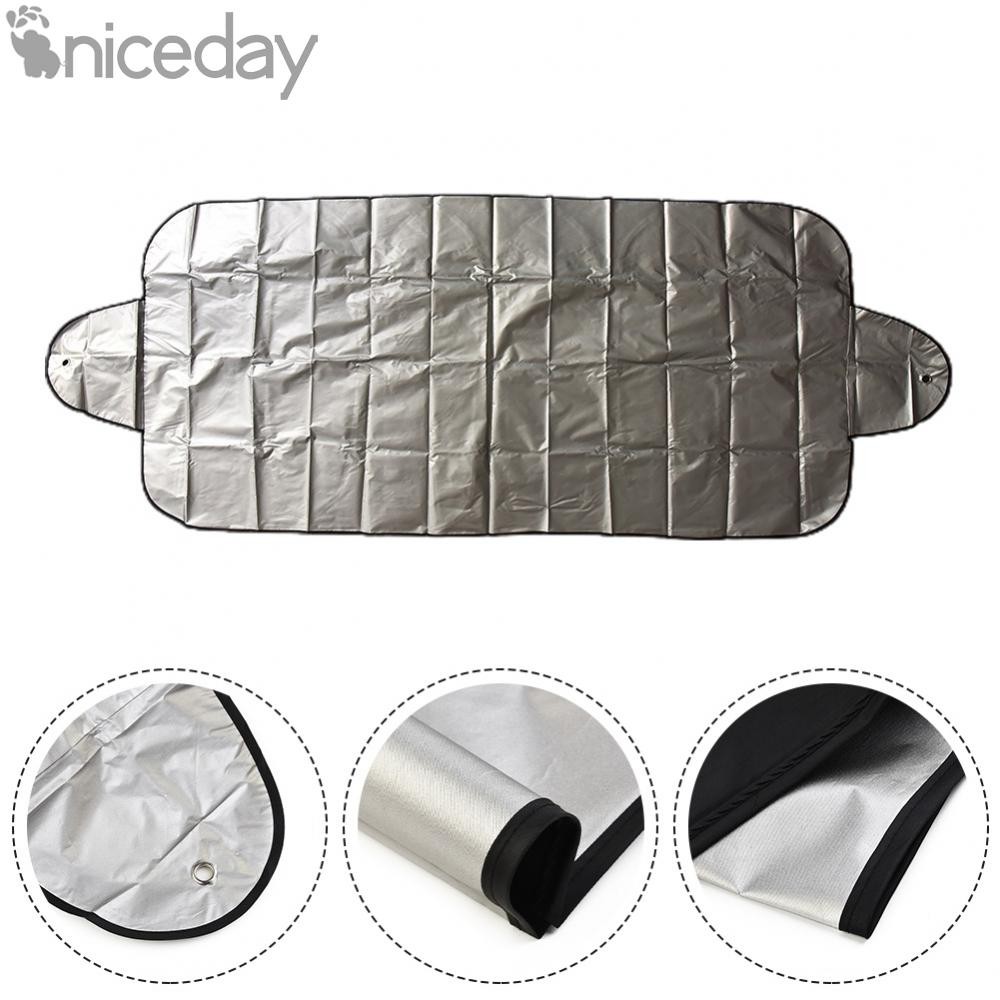 ผ้าคลุมกระจกรถยนต์ด้านหลังฤดูร้อน Sun Shade ฤดูหนาว 1 ชิ้น Against-Sun Car