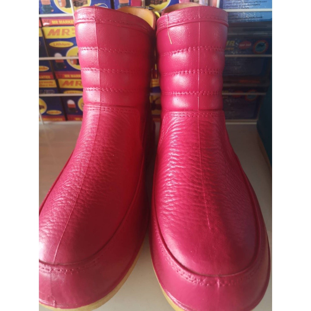 บูทยาว รองเท้า​บู๊ท​ แบบสั้น ตรา OHYAMA รุ่น B009