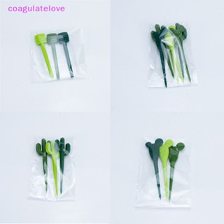 Coagulatelove ส้อมจิ้มผลไม้ แคคตัส สลัด เค้ก ขนมขบเคี้ยว อาหารเด็ก 3/6 ชิ้น [ขายดี]