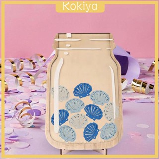 [Kokiya] ขวดโหลไม้ สําหรับเด็ก 50 ชิ้น