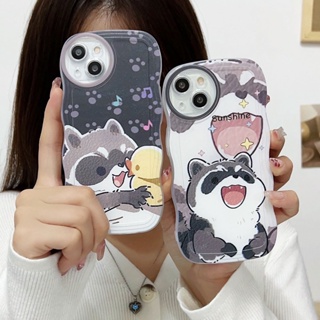 เคสโทรศัพท์มือถือ ซิลิโคน TPU กันรอยเลนส์กล้อง ลายคลื่นน่ารัก สําหรับ infinix Smart 7 6 Plus 5