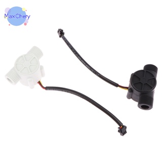 Mchy&gt; ใหม่ เซนเซอร์วัดการไหลของน้ํา DC 5-18V 1-30 ลิตร ต่อนาที 2.0MPa YF-S201