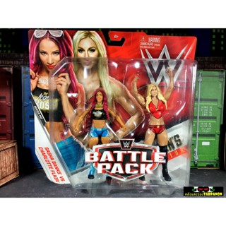 [2017.05] WWE Battle Pack 47 Sasha Banks &amp; Charlotte 7-Inch Figures