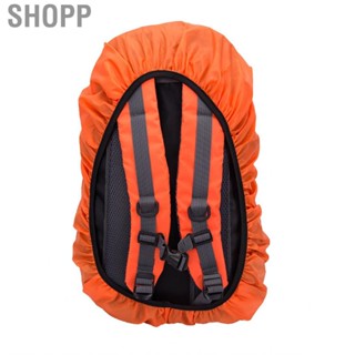 Shopp Outdoor Hiking Bag Rain Cover  Oxford Cloth Orange Backpack Foldable Storage Dirt Resistant Lightweight for Camping