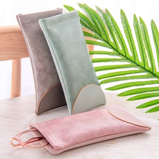 SENSES// Glasses Bag Womens Pressure-Resistant Portable Storage Bag Cloth Bag Simple Portable Anti-Pressure Protective Cover Sun Eyes Sunglasses Bag zOHx