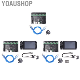 Yoaushop 3D Printer Motherboard  Desktop Mainboard Power TVS Protection 512 KB Flash Pulse Width Modulation TTL for Machine