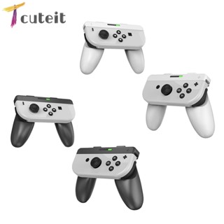 Tcuteit 2 in 1 เกมแพดควบคุมซ้าย และขวา สําหรับ Nintendo Switch Switch OLED Game