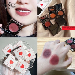 Herorange Sweetheart ลิปกลอส บลัชออน 6 สี สีน้ําตาลธรรมชาติ สีชมพู ติดทนนาน