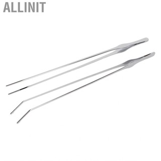 Allinit Tweezers Professional Stainless Steel Rust Proof Reptile  Tong for