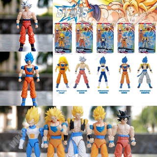 โมเดลฟิกเกอร์ Dragon Ball Z Super Saiyan Son Goku Vegeta IV Vegetto สําหรับตกแต่งห้อง