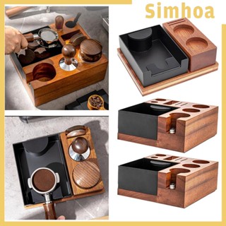 [SIMHOA] กล่องบดกาแฟเอสเปรสโซ่ แบบไม้ ถอดออกได้ ขนาด 51 53 54 58 มม. สําหรับบ้าน บาร์