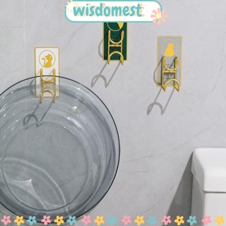 Wisdomest ตะขอแขวนเสื้อโค้ท ผ้าขนหนู แบบติดผนังห้องน้ํา