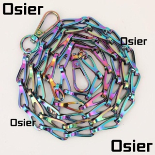 Osier1 สายโซ่โลหะ แบบเปลี่ยน สําหรับกระเป๋าถือ กระเป๋าสะพายไหล่ DIY