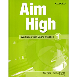 Se-ed (ซีเอ็ด) : หนังสือ Aim High 1 : Workbook with Online Practice (P)