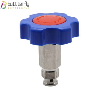 Buttterfly วาล์วสเปรย์ไพรม์สุญญากาศ ‎สีฟ้า ‎วาล์วระบายน้ํา สเตนเลส ทนทาน แบบเปลี่ยน 390 495 595 695