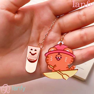 Lanfy|ที่คั่นหนังสืออะคริลิค โลหะ ลายการ์ตูน ของขวัญ สําหรับนักเรียน โรงเรียน สํานักงาน