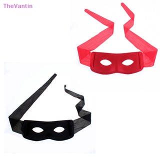 Thevantin Bandit Zorro Masked Man Eye Mask for Theme Party Masquerade เครื่องแต่งกายฮาโลวีนสินค้าดี