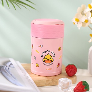  1Buycart 520ML ฉนวนอาหาร Jar 316 สแตนเลสความร้อน Bento คอนเทนเนอร์ ภาชนะบรรจุอาหารปากกว้างสำหรับพนักงานนักเรียน