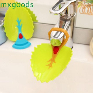 Mxgoods ก๊อกน้ําพลาสติก รูปใบไม้ ประหยัดน้ํา แบบพกพา สําหรับล้างมือ