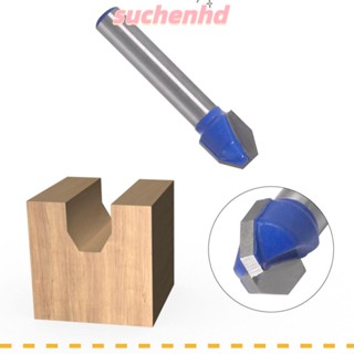 Suchenhd ดอกเราเตอร์ ก้าน 1/4 90 องศา ประสิทธิภาพสูง สําหรับงานไม้