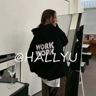 HALLYU  เสื้อกันหนาว เสื้อแขนยาว เสื้อฮู้ด ทันสมัย High-quality ทนทาน ทันสมัย fashion Chic High quality WWY23909PE 36Z230909