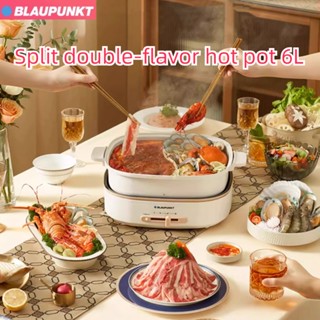 Blaupunkt หม้อไฟไฟฟ้า อเนกประสงค์ ความจุขนาดใหญ่ 6 ลิตร สําหรับทําอาหาร