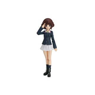 Figma Girls Und Panzer - Akiyama Yukari (ฟิกเกอร์ Abs&amp;Pvc ไม่ลงสี)