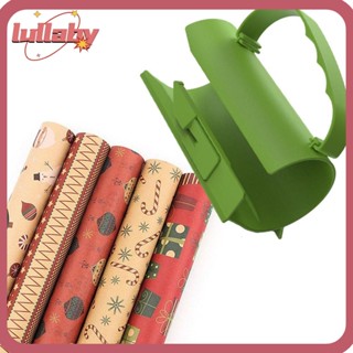 Lullaby ใบมีดตัดกระดาษ DIY พร้อมด้ามจับ เลื่อนง่าย สําหรับห่อกระดาษ คริสต์มาส