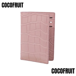 Cocofruit กระเป๋าสตางค์ กระเป๋าใส่เหรียญ หนัง PU ขนาดเล็ก แบบพกพา สําหรับผู้หญิง