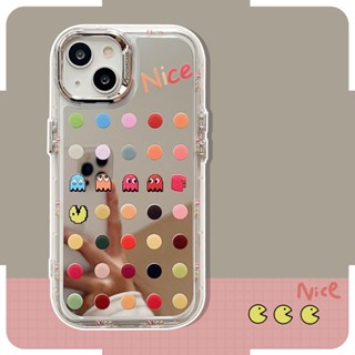 เคสโทรศัพท์มือถือ ป้องกันกระแทก สีสันสดใส สําหรับ IPhone 11 12 13 14 Pro Max