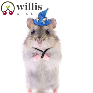 Willis หมวกหนูแฮมสเตอร์ เม่น หนูตะเภา น่ารัก ตลก แต่งตัว ตกแต่งผ้าโพกศีรษะ